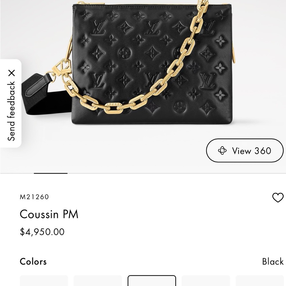 Louis Vuitton Beige Monogram Cosmetic Case - Picture 2 of 2